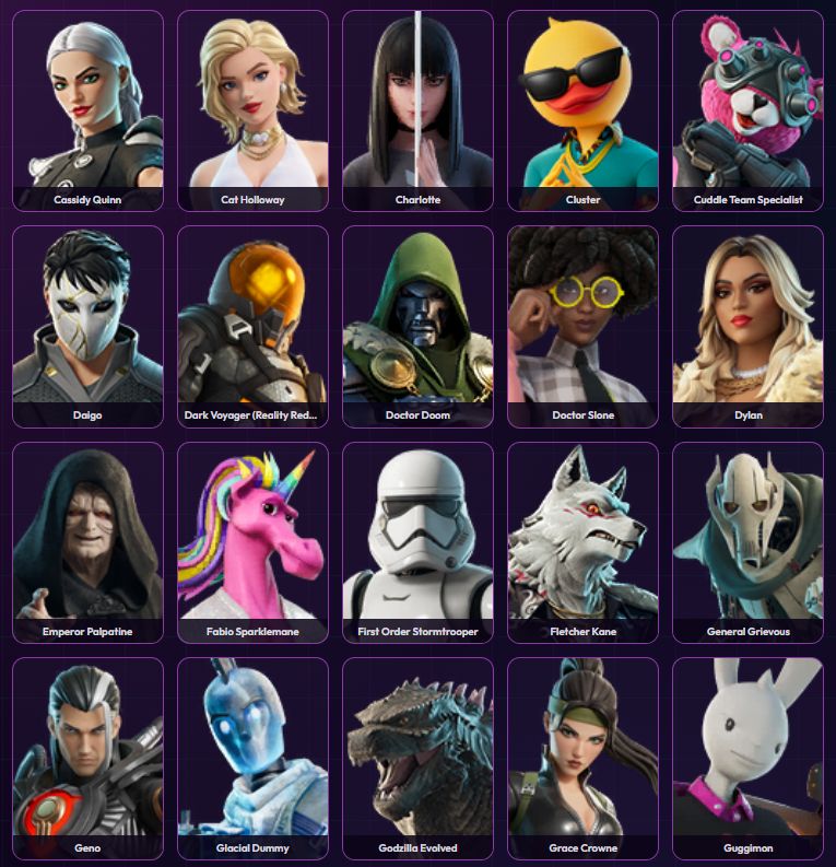 Conta com 150 skins e 211 picaretas passe temporada 5