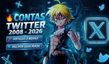 CONTAS TWITTER 2008 - 2026 [MAIS BARATO]