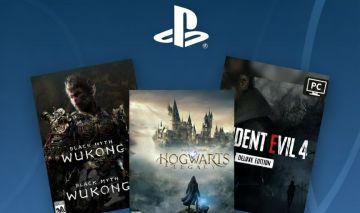 CONTA PSN - BLACK MYTH WUKONG + HOGWARTS LEGACY + RE4 REMAKE