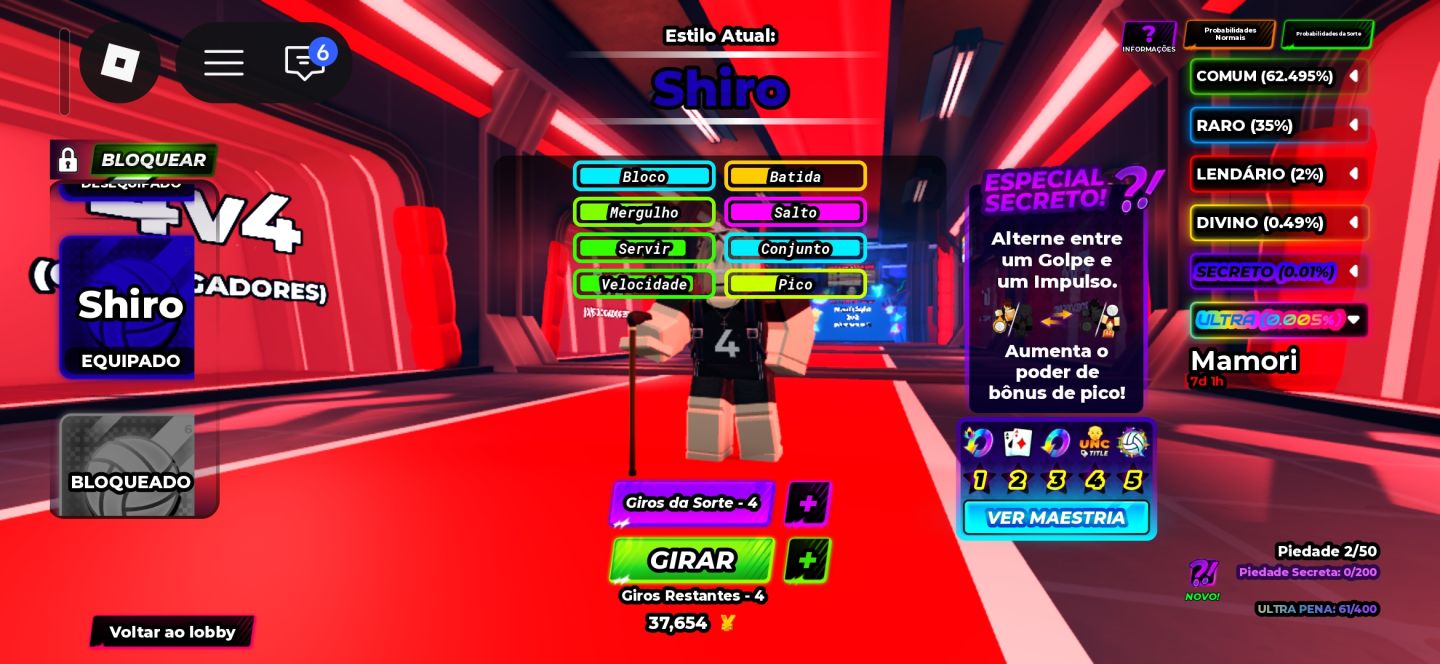 CONTA ROBLOX DE 2012, UPADA EM VOLLEYBALL LEGENDS E GRUPO RENDENDO ROBUX POR DIA