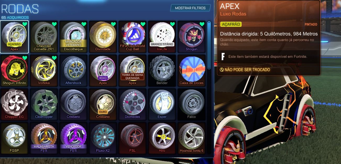 Conta Rocket League | Fennec Branco Titânio & Duelo de Dragões ENTREGA AUTOMÁTIC