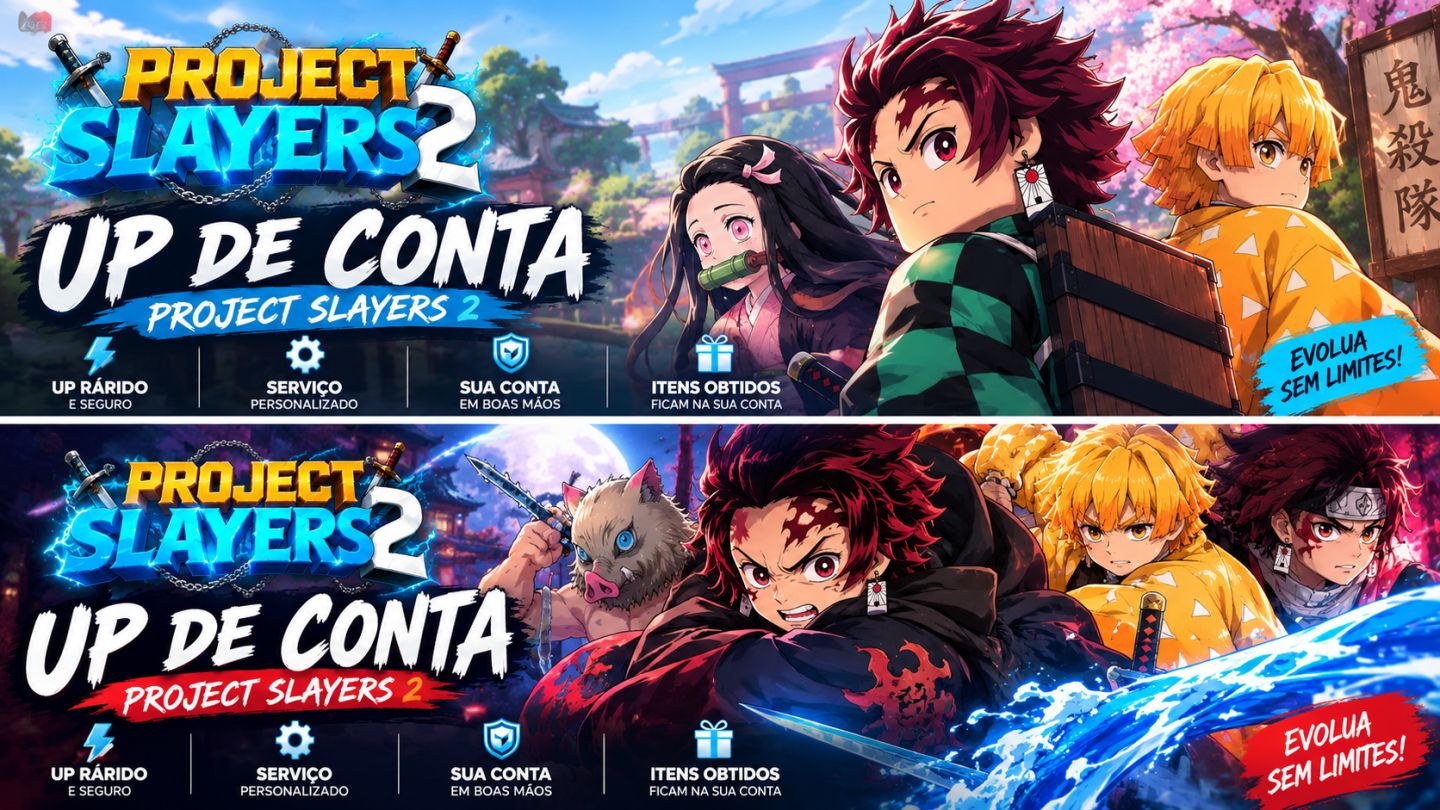 PROJECT SLAYERS 2 | UP DE CONTA, FARM E ITENS | RÁPIDO E SEGURO