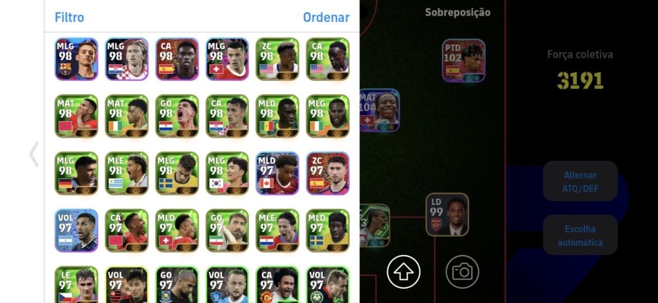 Conta com o balé e puyol novos