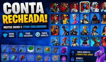 CONTA GIGANTESCA DE FORTNITE