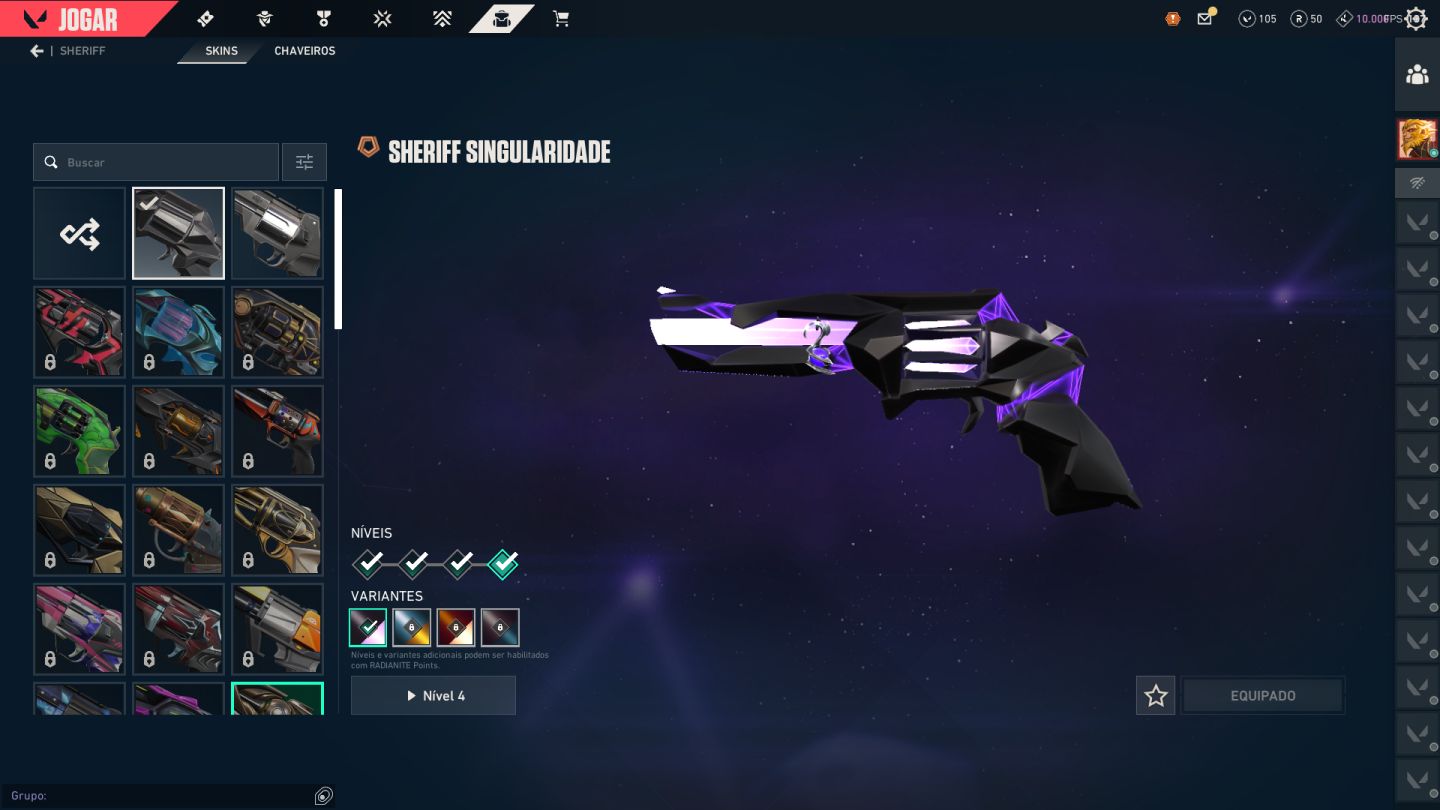 Conta valorant Nivel 138 / Dima 2 / 7 skins!