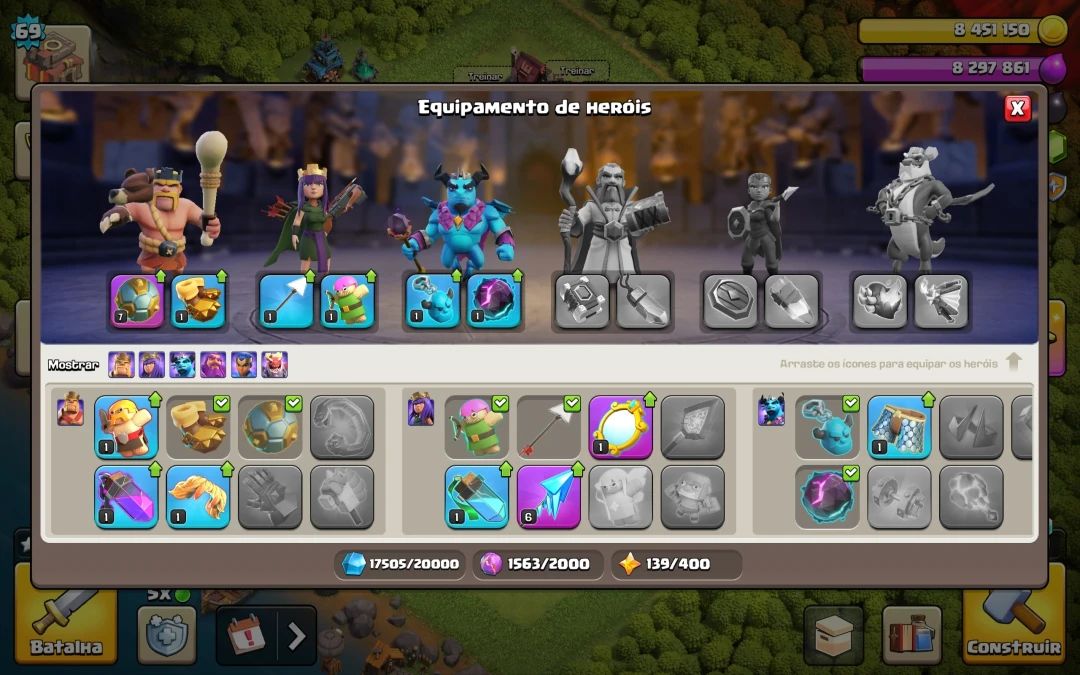 Cv10 Semi Full com Itens Magicos!!!