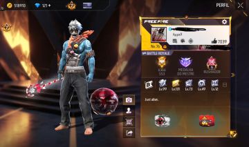 CONTA FREE FIRE PRIME 7 COM MUITAS PARCERIAS!!!!!!!