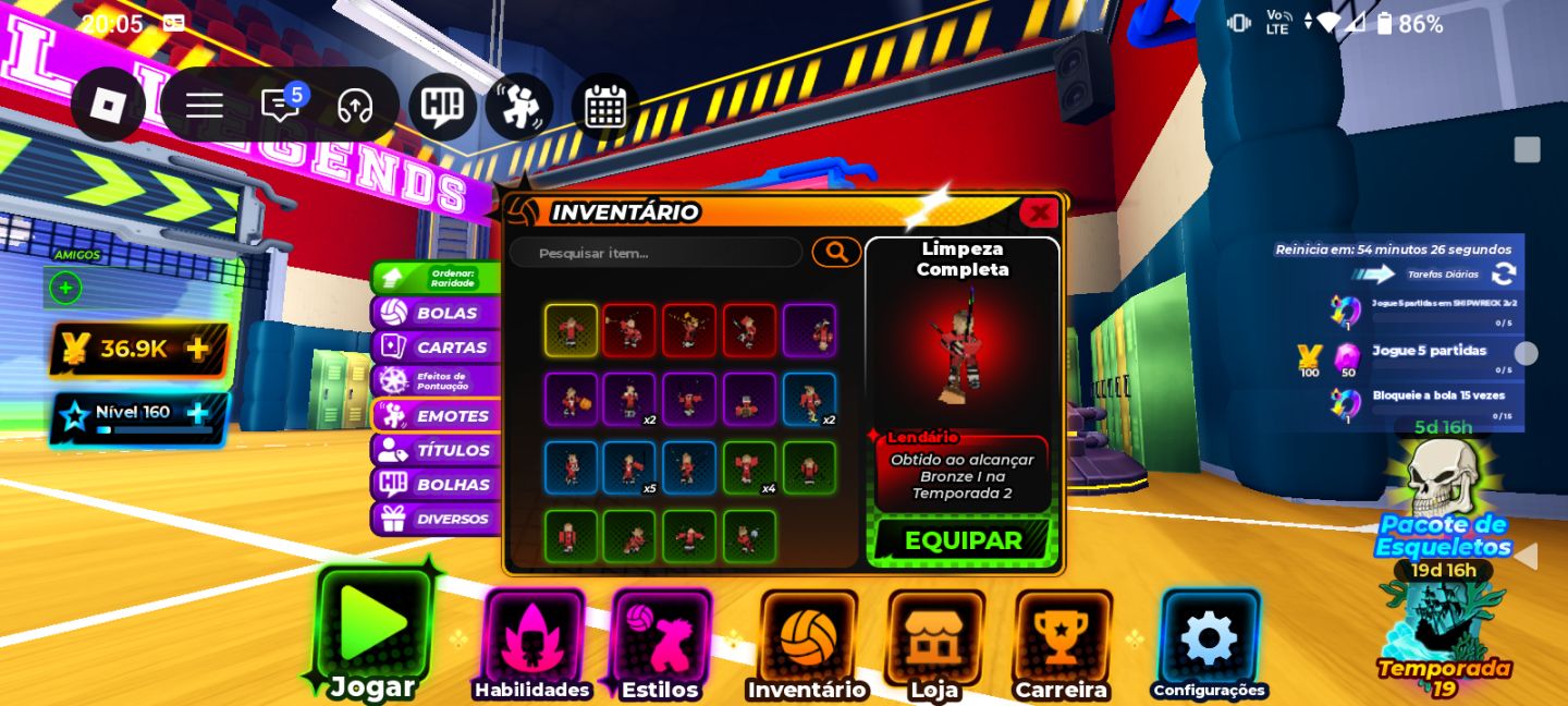 [Promoção] Conta de volleyball legends + extra de blue lock rivals + blox fruit