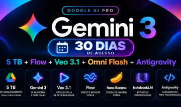 Google AI Pro + 5TB + Gemini + Veo 3.1 + Flow + Antigravity | PRIVADO