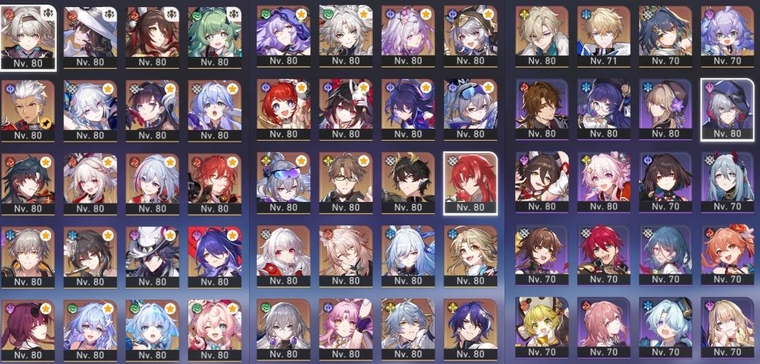MELHOR CONTA DO SITE, VARIOS E2/E1 Hysilens E2S1 Firefly E2S1 Dahlia E2S1