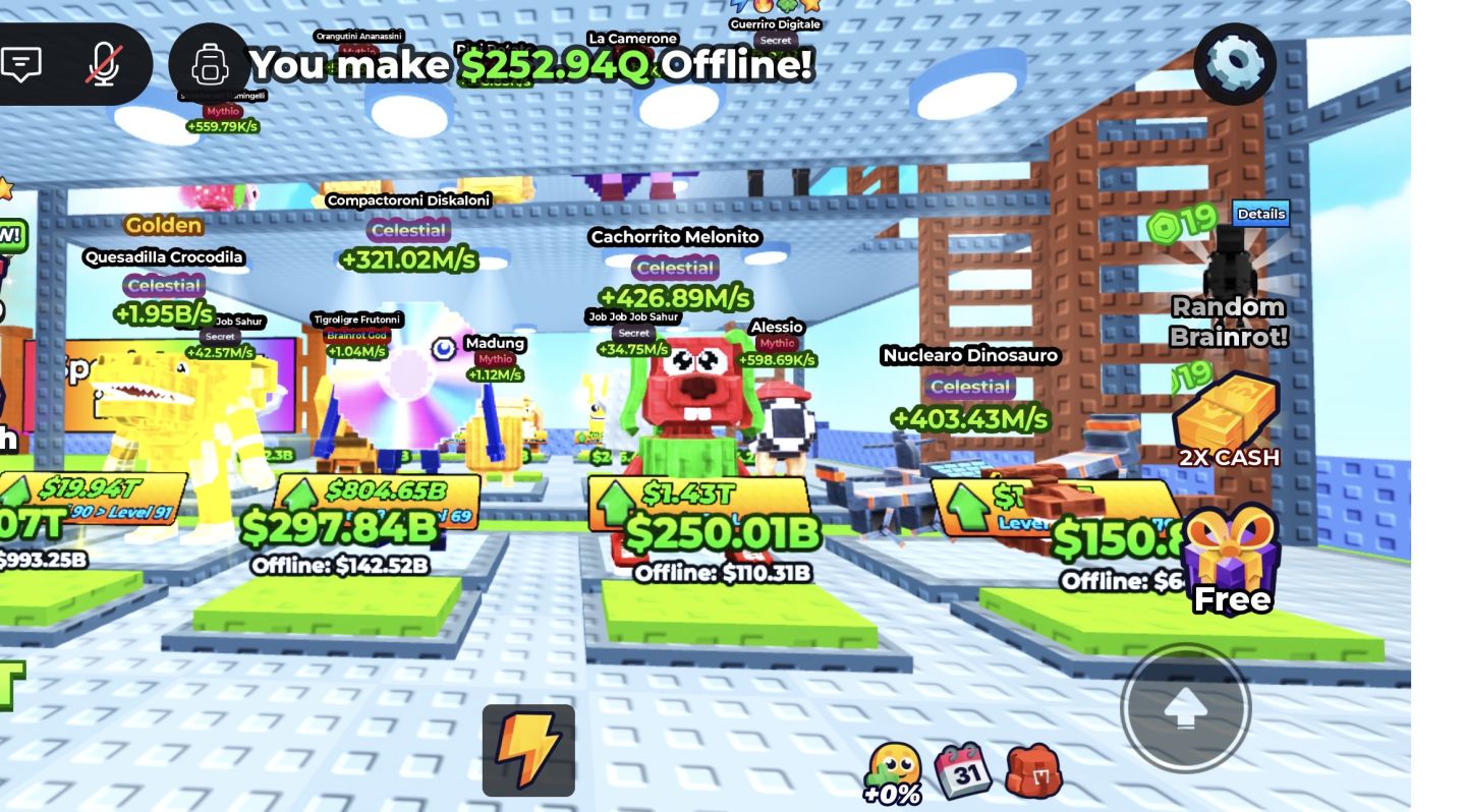 Mega rampa para blocos da sorte