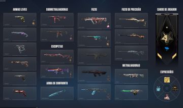CONTA VALORANT IMORTAL | +100 SKINS (+R$ 5.000 INVESTIDOS)|CARDS BETA EXCLUSIVOS