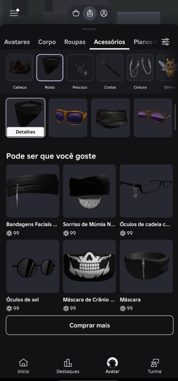 CONTA ROBLOX, COM GAMEPASS JUSTO KAISER