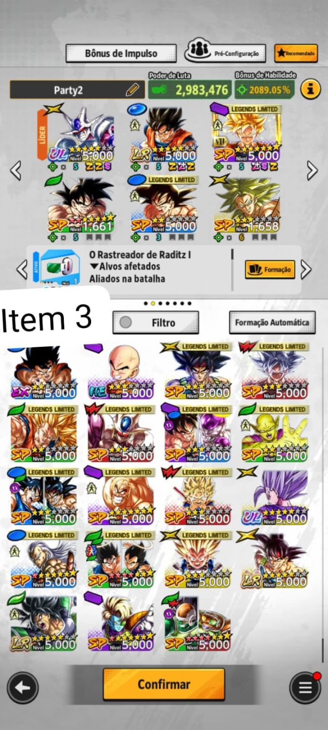 Contas super top pra pvp com muitos ultra