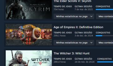 CONTA STEAM FULL ACESSO Skyrim,THE WITCHER 3,Age of Empires IV, ETC)