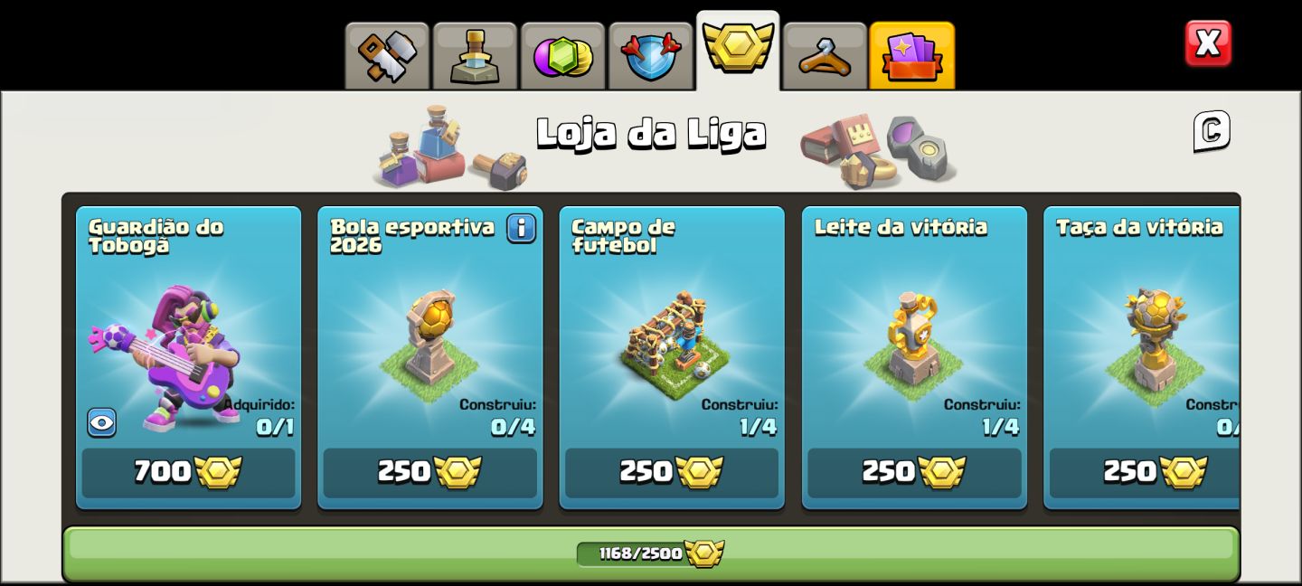 CONTA CLASH OF CLANS CV16 DEFESA FULL, EQUIP E HEROIS BEM UPADOS